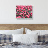 Pink Flower Leinwanddruck (Insitu (Schlafzimmer))