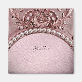 Pink Flower Magnet (Vorne)