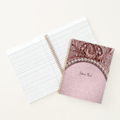 Pink Flower Notebook Notizblock (Innenseite)