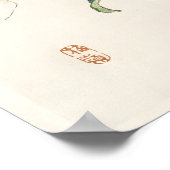 Pink Flower Poster (Ecke)