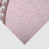 Pink Flower Tissue Paper Seidenpapier (Detail)