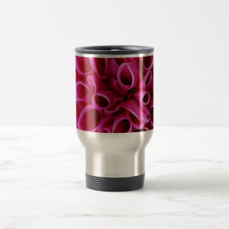 Pink Flower Travel Mug  Reisebecher