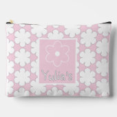 Pink Flower  Zubehörtasche (Vorderseite)