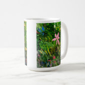 Pink FlowerMug Kaffeetasse (VorderseiteRechts)