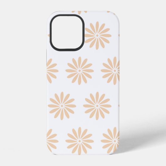Pink flowers pattern. art,artwork,background,bloom iPhone hülle (Rückseite)