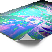 Pink Floyd Bus E Gate Poster (Ecke)