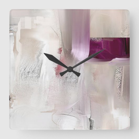 Pink Floyd Quadratische Wanduhr (Vorderseite)