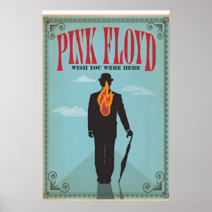 Pink Floyd, Wish You Were Here, Originaldruck Poster