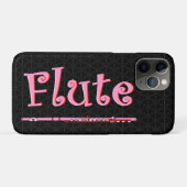 Pink Flute Case-Mate iPhone Hülle (Rückseite (Horizontal))