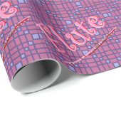 Pink Flute Geschenkpapier (Rolleneckpunkt)