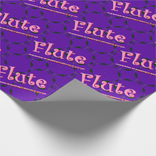 Pink Flute Geschenkpapier