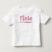 Pink Flute Kleinkind T-shirt (Vorderseite)