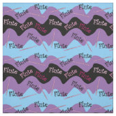 Pink Flute Muster Stoff (Muster)