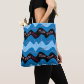 Pink Flute Muster Tasche (Von Nahem)