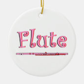Pink Flute Ornament (Vorne)