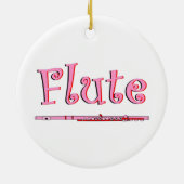 Pink Flute Ornament (Hinten)