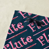 Pink Flute Strandtuch (Beispiel)