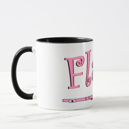 Pink Flute Tasse (Links)