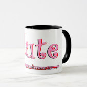 Pink Flute Tasse (VorderseiteRechts)