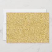 Pink Flutter und Twirl Fairy Birthday Foto Einladung (Rückseite)