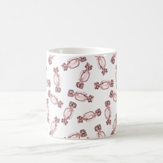 Pink Foil Candies Tasse (Mittel)