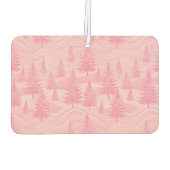 Pink Forest Christmas Autolufterfrischer (Rückseite)