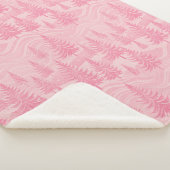 Pink Forest Christmas Sherpadecke (3/4)