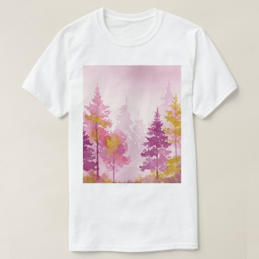 Pink forest  T-Shirt (Design vorne)