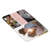 Pink Foto Danke, dass Sie für immer und immer zusa Magnet (Rechte Seite)