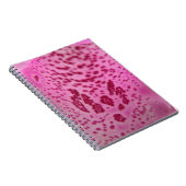 Pink Foxglove Petal Notebook Notizblock (Rechte Seite)