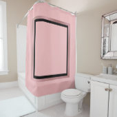 Pink Frame Duschvorhang (Beispiel)