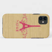 Pink Französisch Blüh BT iPhone 5 Fall Case-Mate iPhone Hülle (Rückseite (Horizontal))