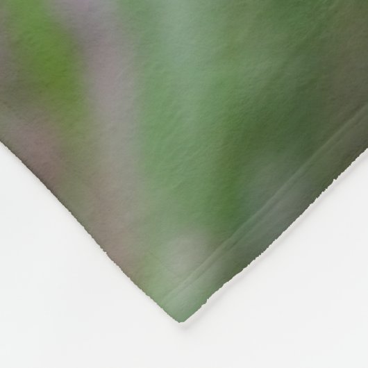 Pink Freesias Fleecedecke (Ecke)