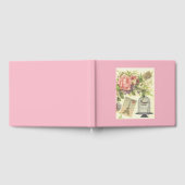 Pink French Theme Vintag Paris Gästebuch (Voll)