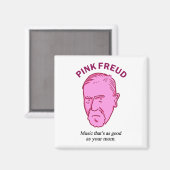 Pink Freud Funny Music Psychology Pub Magnet (Vorderseite/Rückseite)