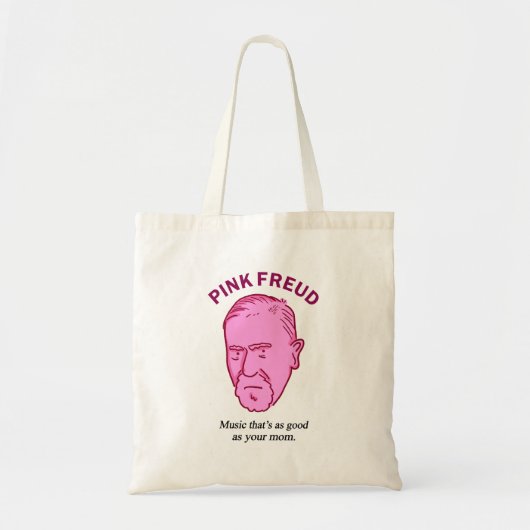 Pink Freud Funny Music Psychology Pute Tote Bag Tragetasche (Vorne)