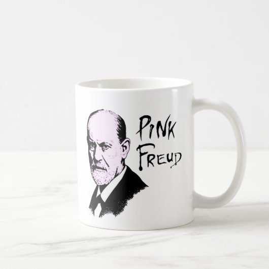 Pink Freud Kaffeetasse (Rechts)