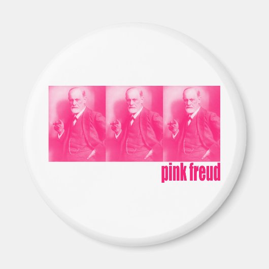 Pink Freud Magnet (Vorne)