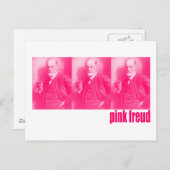 Pink Freud Postkarte (Vorne/Hinten)