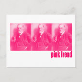 Pink Freud Postkarte (Vorderseite)