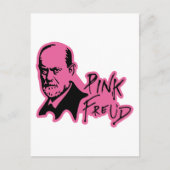 PINK FREUD Psychoanalyse Sound Edition Postkarte (Vorderseite)