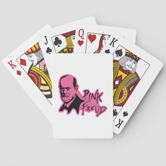 PINK FREUD Psychoanalyse Sound Edition Spielkarten (Rückseite)