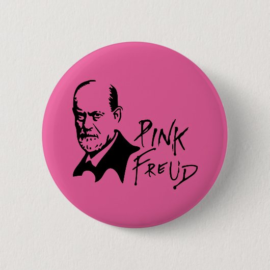 PINK FREUD Psychoanalysis Sound Edition Button (Vorderseite)