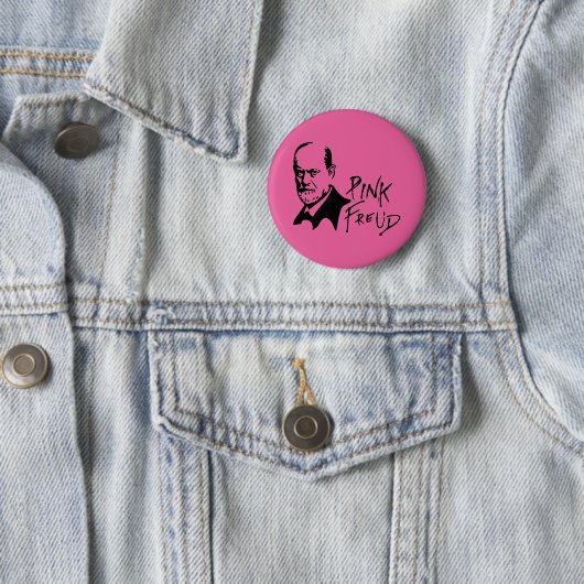 PINK FREUD Psychoanalysis Sound Edition Button (Beispiel)