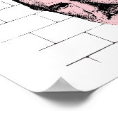 Pink Freud Sigmund Freud Poster (Ecke)