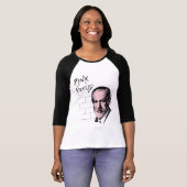 Pink Freud Sigmund Freud T-Shirt (Vorne ganz)
