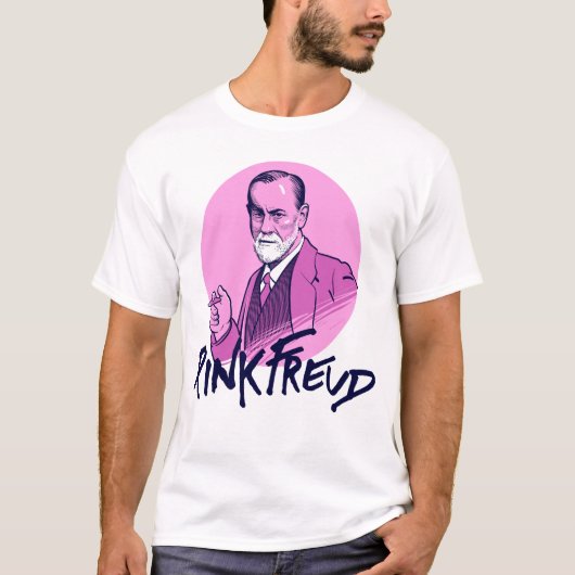 Pink Freud T-Shirt (Vorderseite)