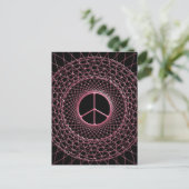 PINK FRIACE SPIRAL POSTKARTE (Stehend Vorderseite)