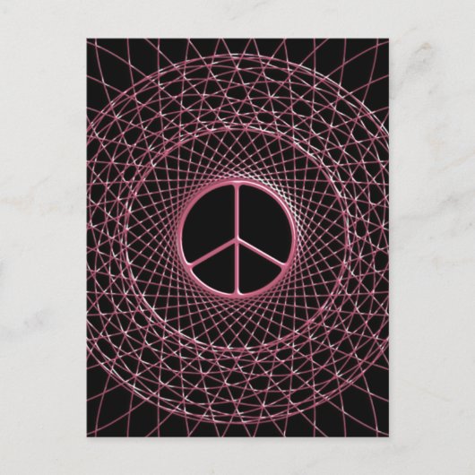 PINK FRIACE SPIRAL POSTKARTE (Vorderseite)