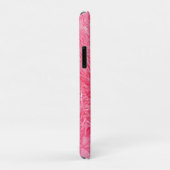 Pink Frilly Fun Girly Hot Pink Personalisiert Case-Mate iPhone Hülle (Hinten/Rechts)